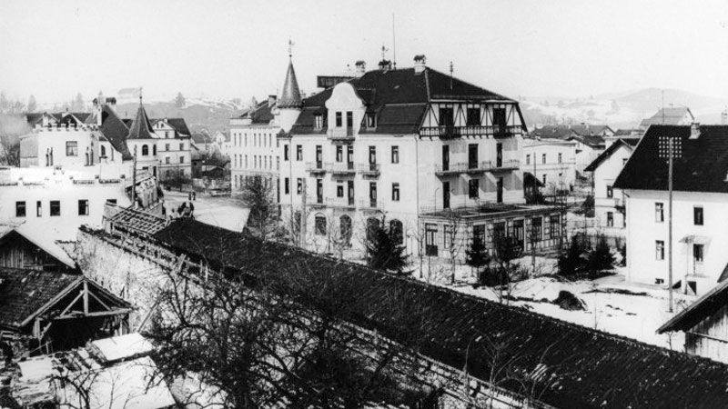 1906 - Stadtmauer-Abriss an der Sebastianstraße