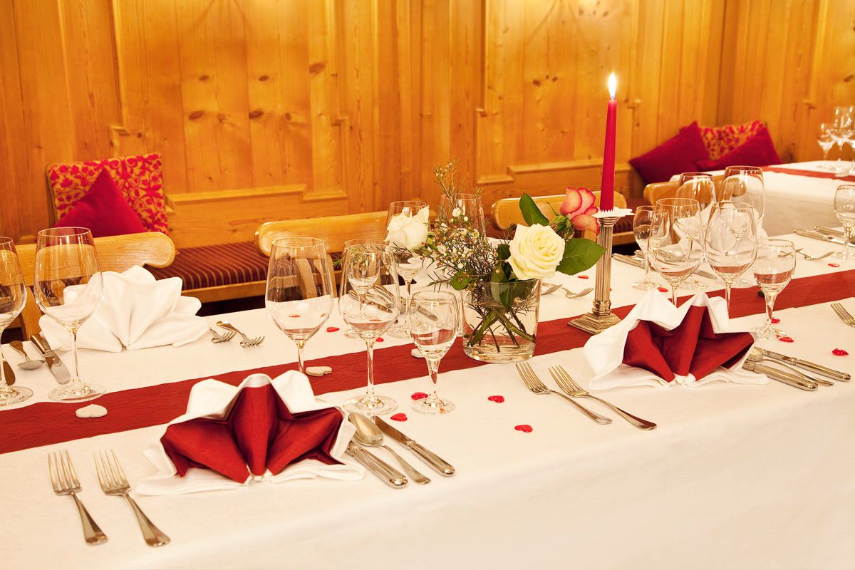 Wedding table Hotel Hirsch